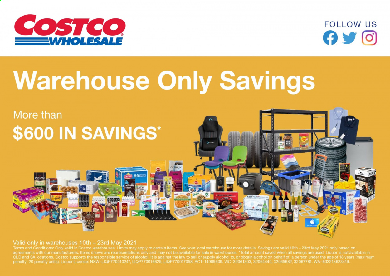 Costco catalogue - 10 May 2021 - 23 May 2021. Page 1