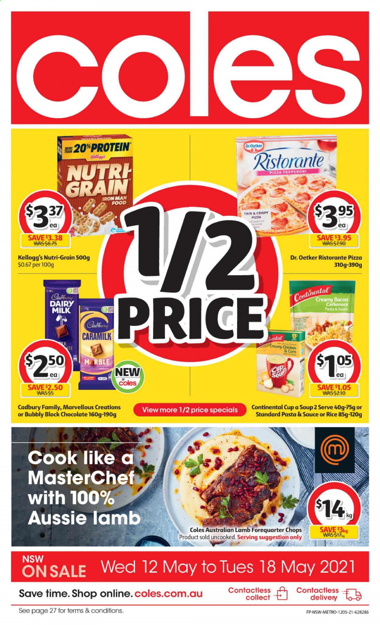 Coles catalogue - 12 May 2021 - 18 May 2021. Page 1
