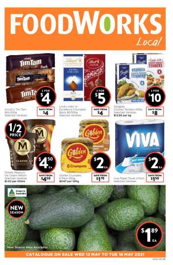 Foodworks Catalogue - 12.5.2021 - 18.5.2021.