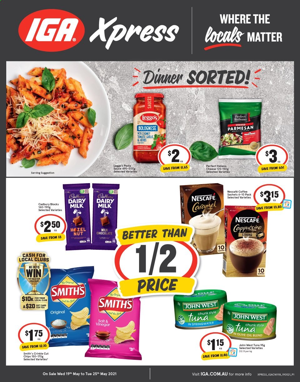 IGA Xpress catalogue - 19 May 2021 - 25 May 2021. Page 1