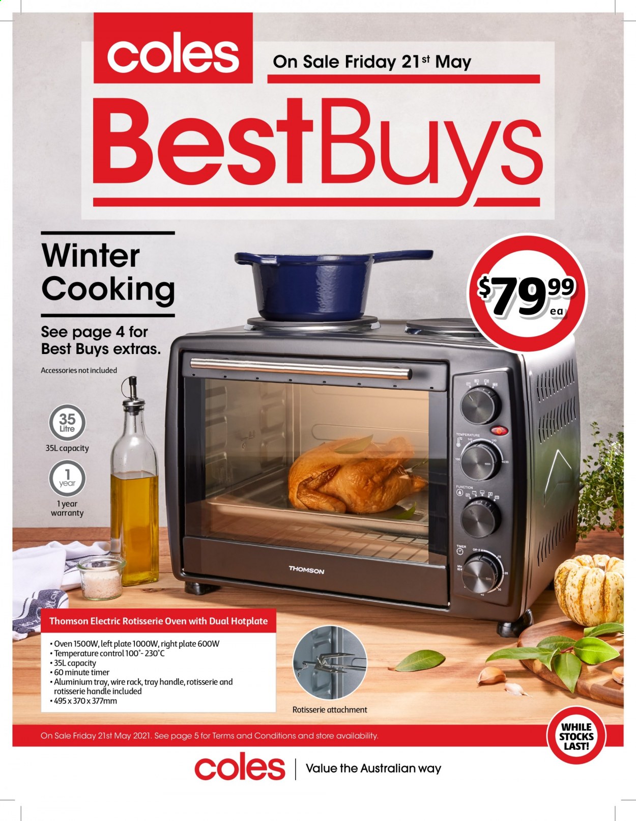 Coles catalogue - 21 May 2021 - 3 Jun 2021. Page 1