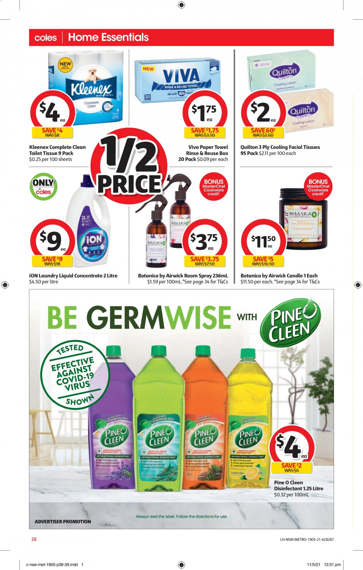 Coles catalogue - 19 May 2021 - 25 May 2021. Page 38