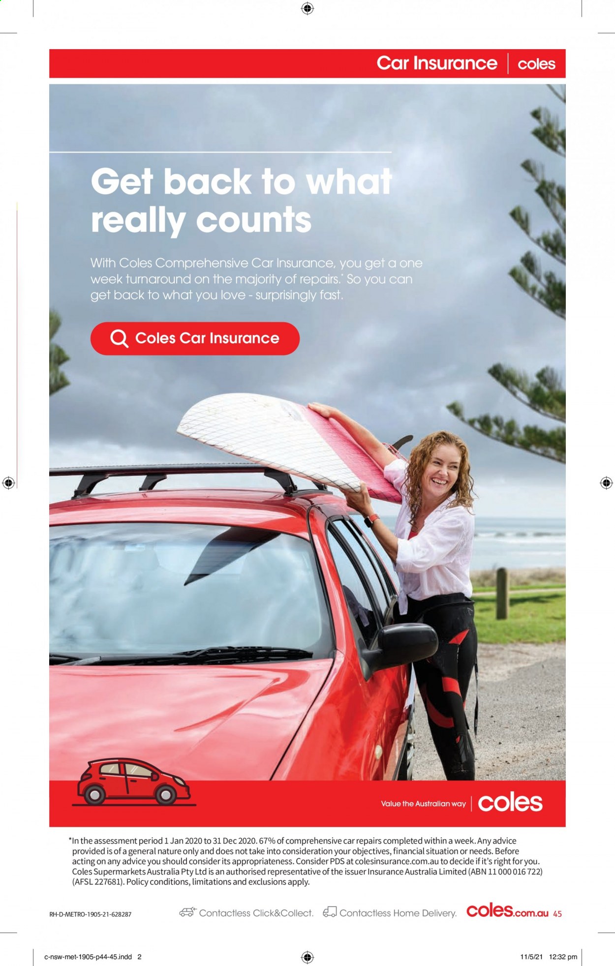 Coles catalogue - 19 May 2021 - 25 May 2021. Page 45
