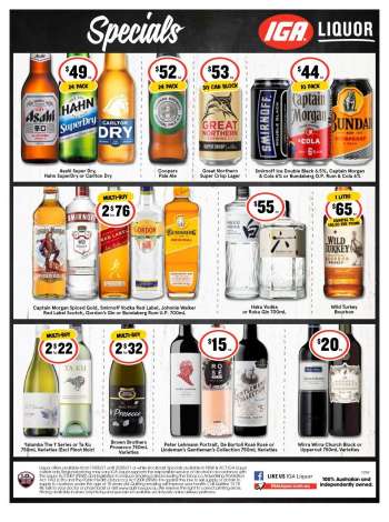 IGA LIQUOR Catalogue - 19.5.2021 - 25.5.2021.