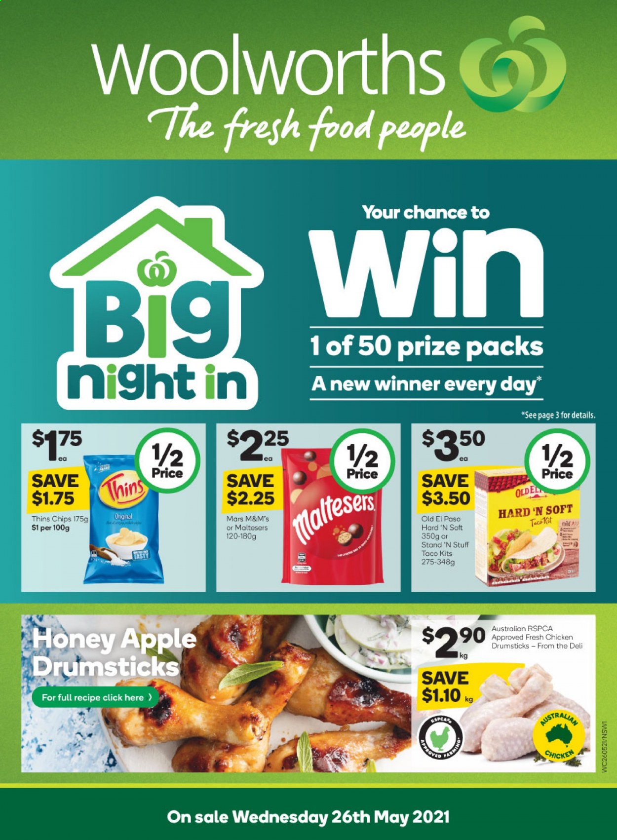 Woolworths catalogue - 26 May 2021 - 1 Jun 2021. Page 1