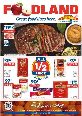 Foodland Catalogue - 26.5.2021 - 1.6.2021.