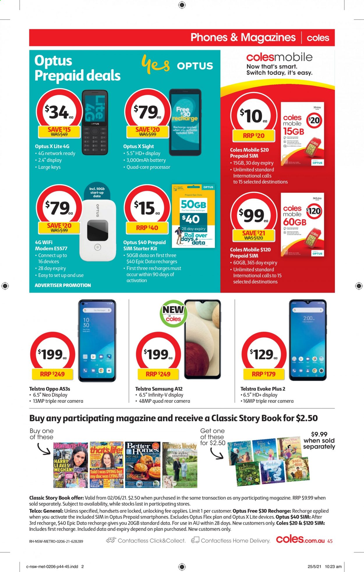 Coles catalogue - 2 Jun 2021 - 8 Jun 2021. Page 45