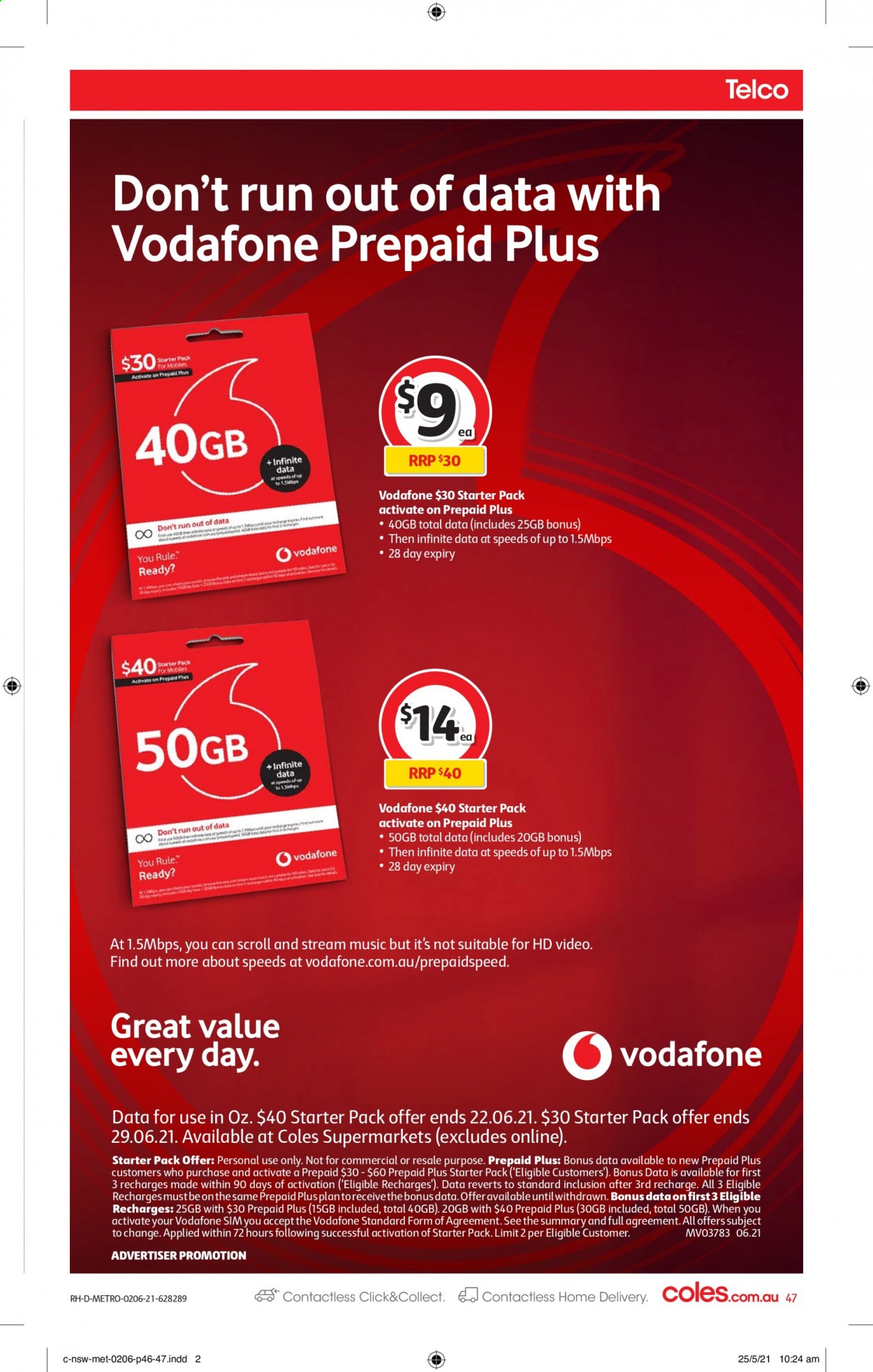 Coles catalogue - 2 Jun 2021 - 8 Jun 2021. Page 47