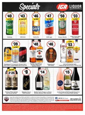 IGA LIQUOR Catalogue - 2.6.2021 - 8.6.2021.