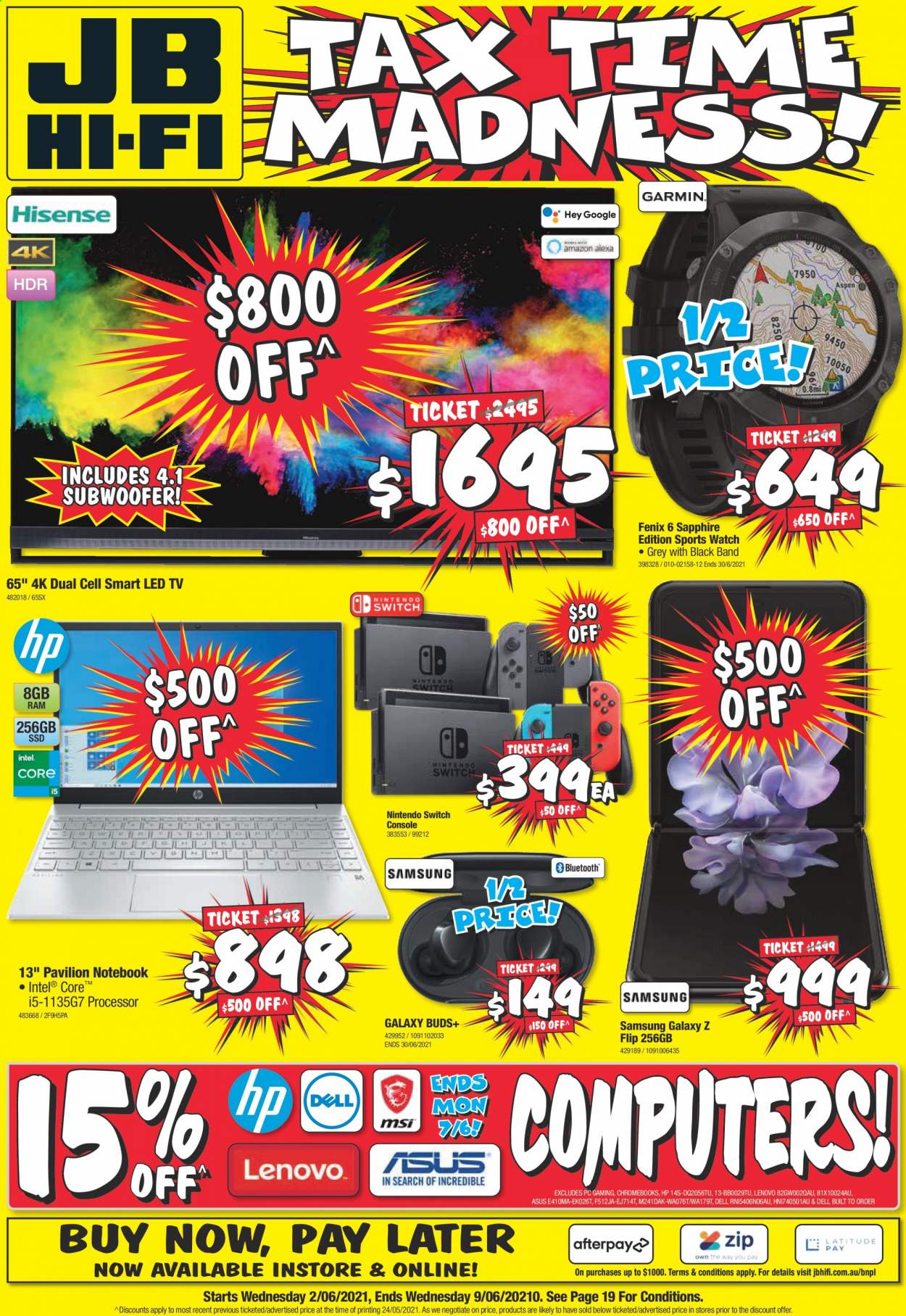 JB Hi-Fi catalogue - 2 Jun 2021 - 9 Jun 2021. Page 1