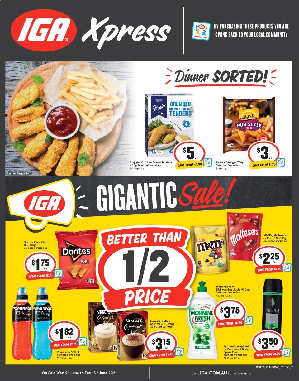 IGA Xpress catalogue - 9 Jun 2021 - 15 Jun 2021. Page 1
