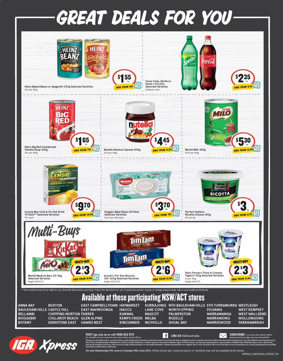 IGA Xpress catalogue - 9 Jun 2021 - 15 Jun 2021. Page 4