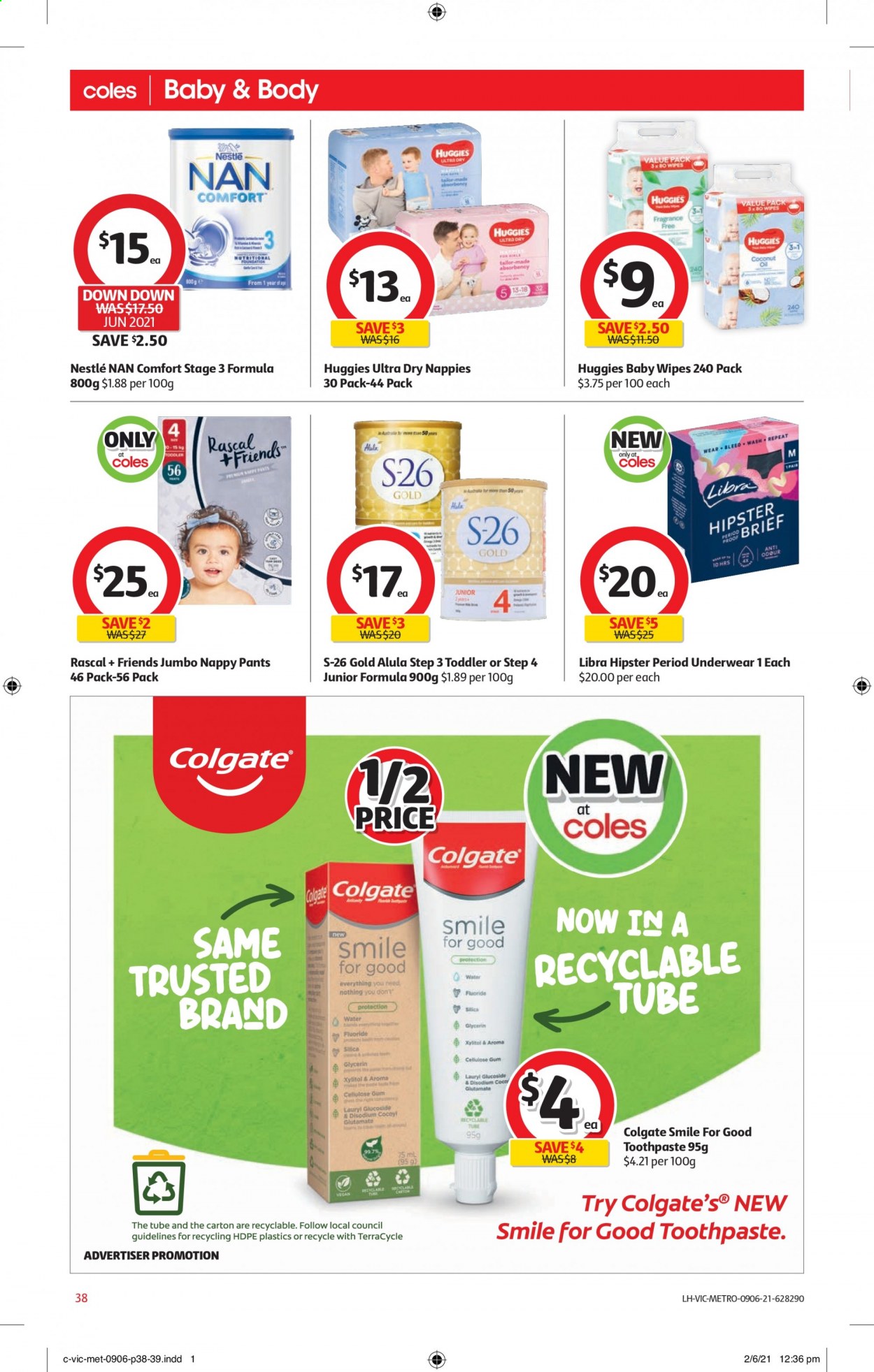 Coles catalogue - 9 Jun 2021 - 15 Jun 2021. Page 38