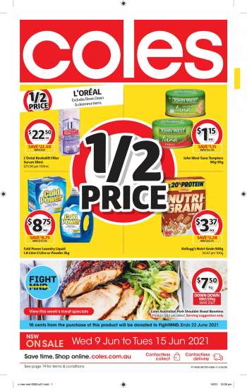 Coles Catalogue - 9.6.2021 - 15.6.2021.