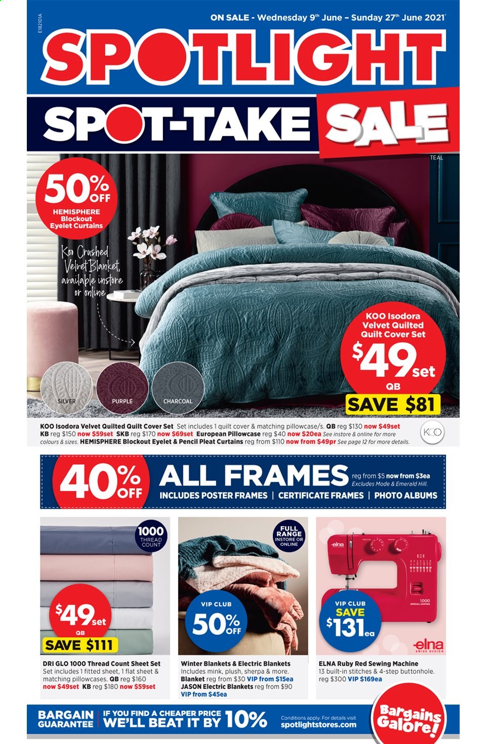 Spotlight catalogue - 9 Jun 2021 - 27 Jun 2021. Page 1