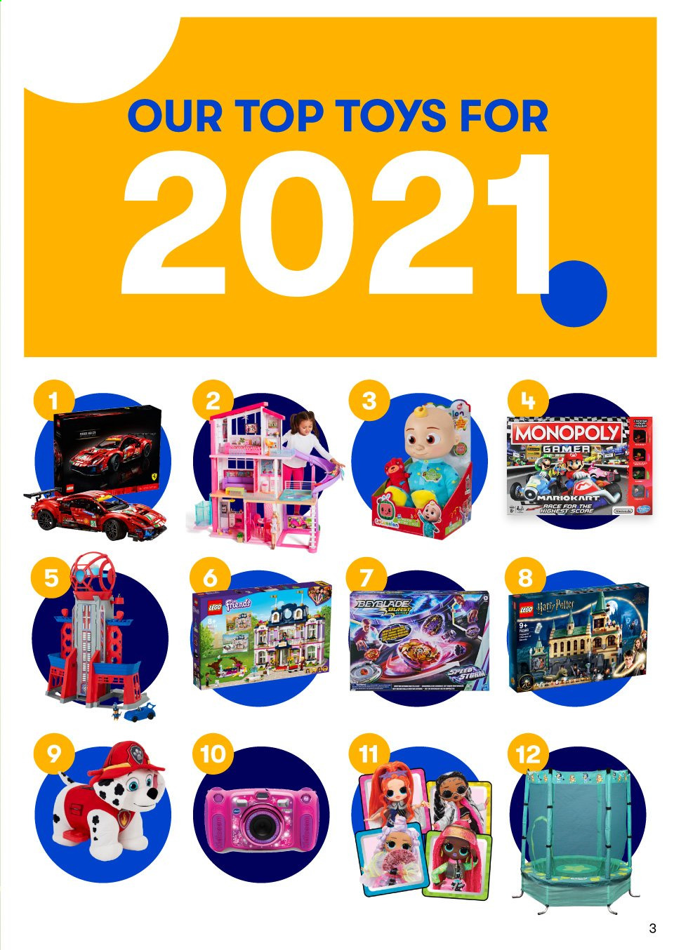 thumbnail - BIG W Catalogue - 15 Jun 2021 - 14 Jul 2021 - Sales products - LEGO, Monopoly, toys, BeyBlade. Page 3.