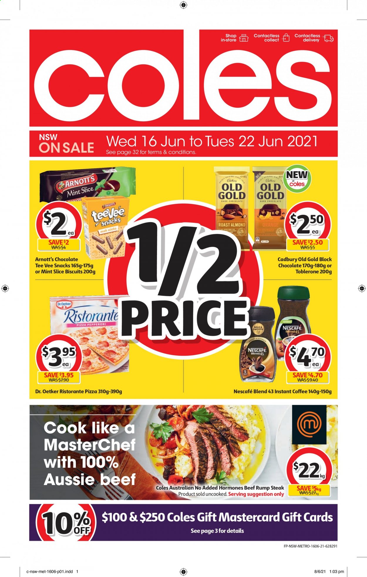 Coles catalogue - 16 Jun 2021 - 22 Jun 2021. Page 1