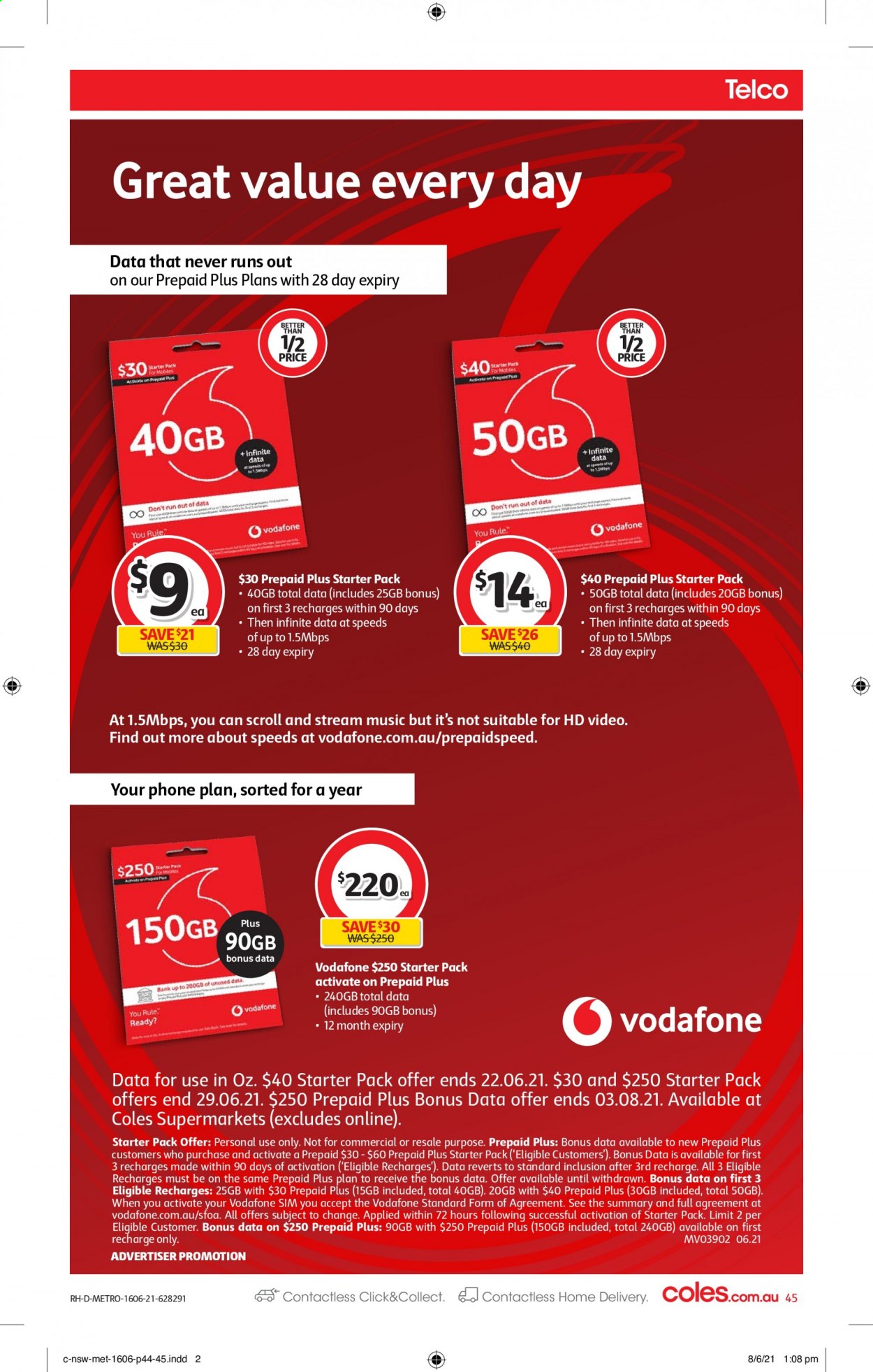 Coles catalogue - 16 Jun 2021 - 22 Jun 2021. Page 45