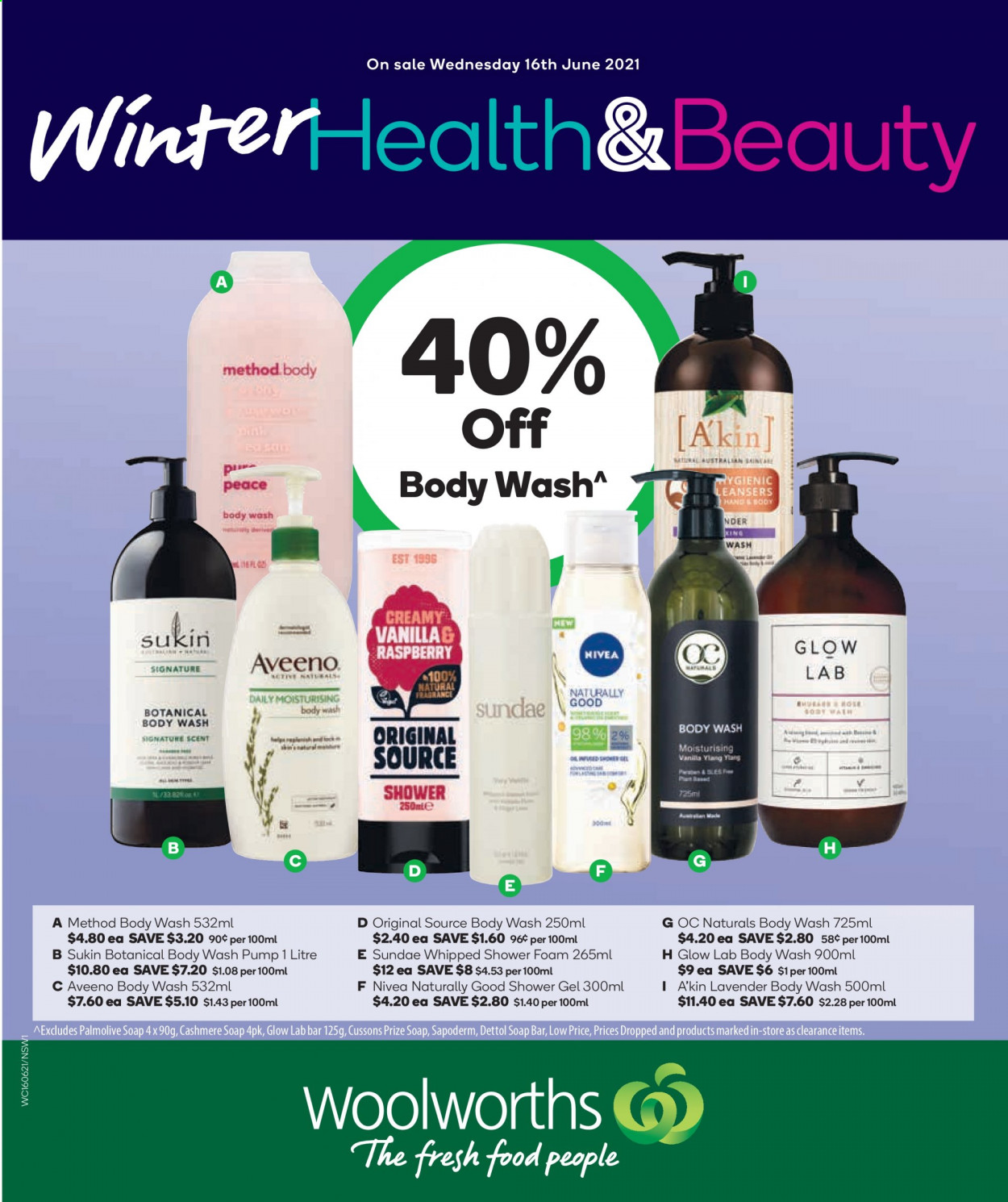 Woolworths catalogue - 16 Jun 2021 - 22 Jun 2021. Page 1