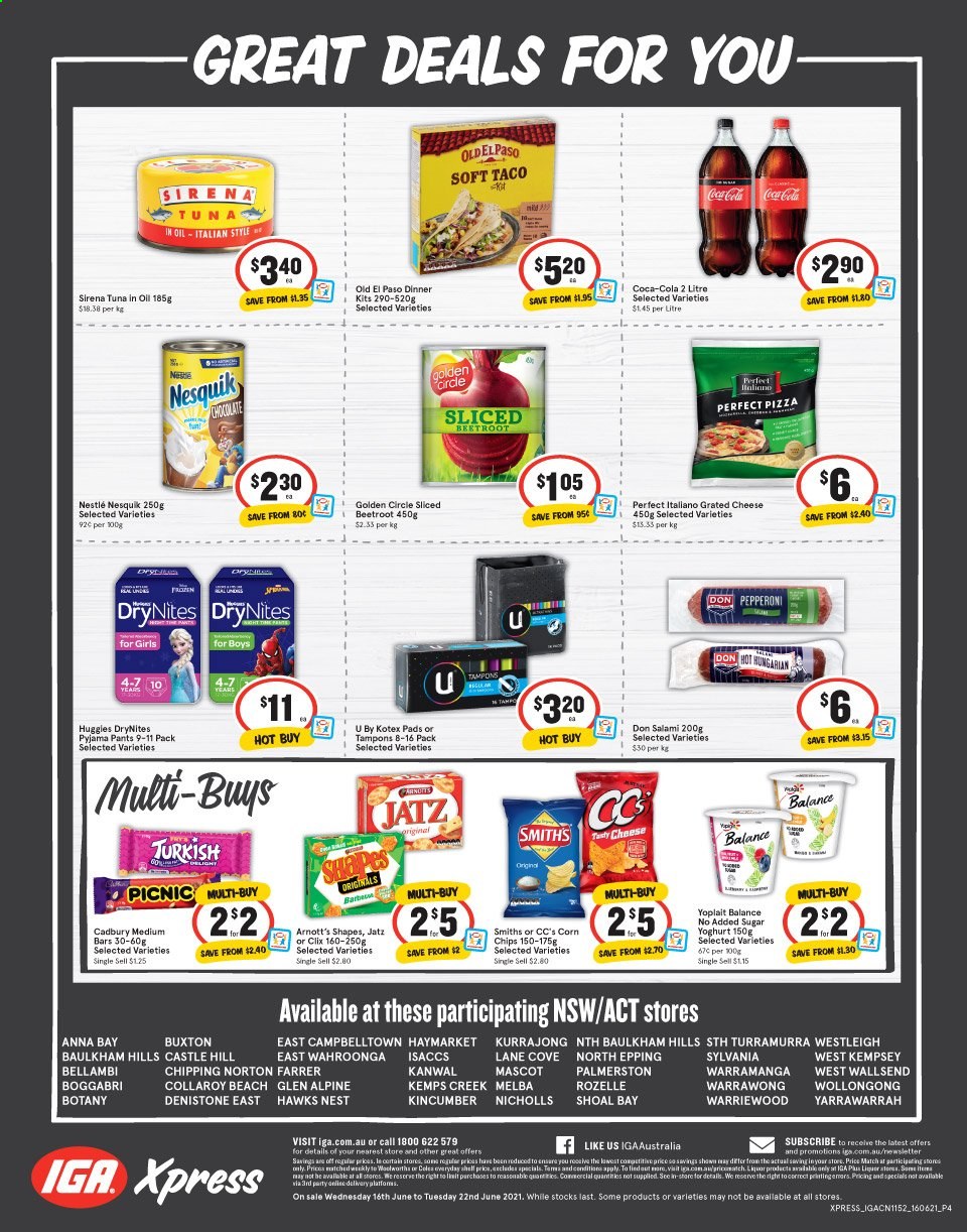 IGA Xpress catalogue - 16 Jun 2021 - 22 Jun 2021. Page 4