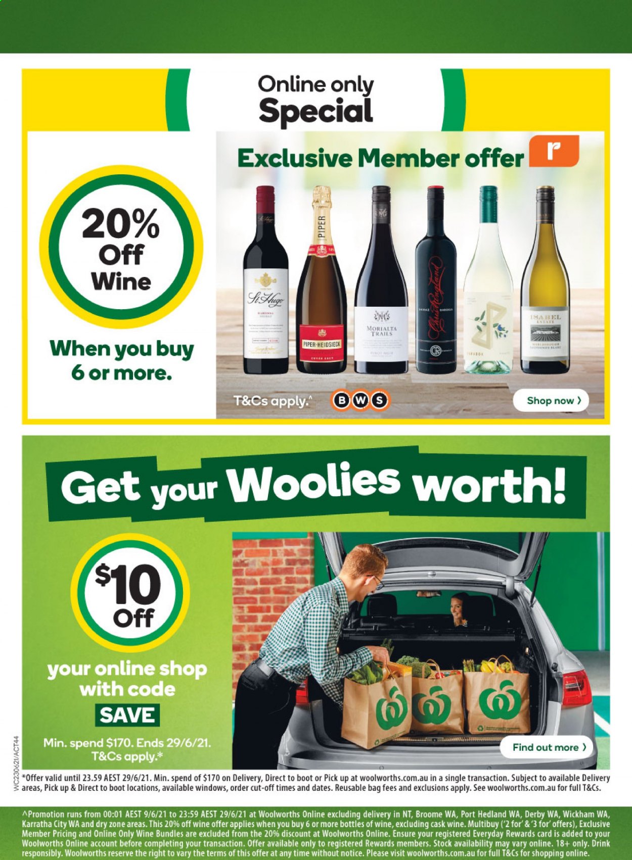 Woolworths catalogue - 23 Jun 2021 - 29 Jun 2021. Page 44
