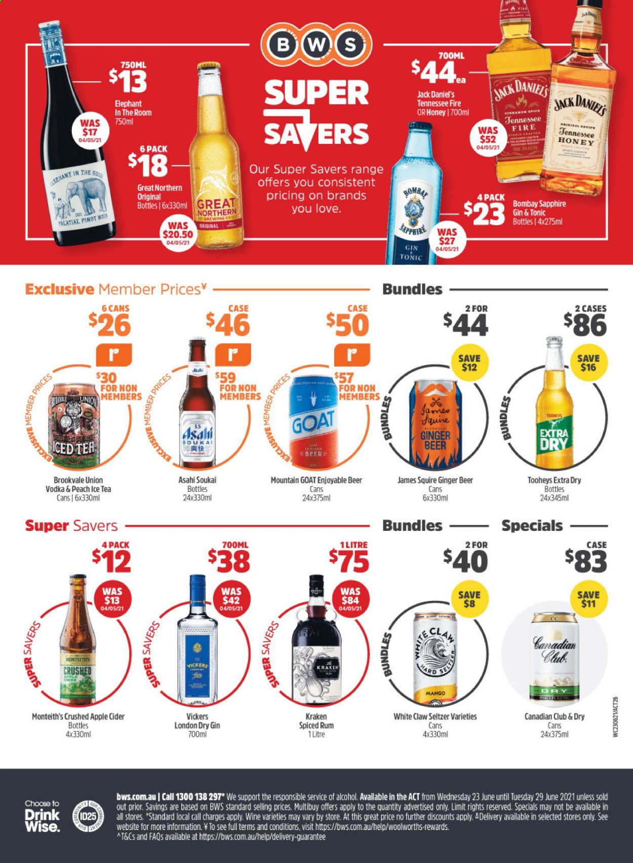 Woolworths catalogue - 23 Jun 2021 - 29 Jun 2021. Page 45