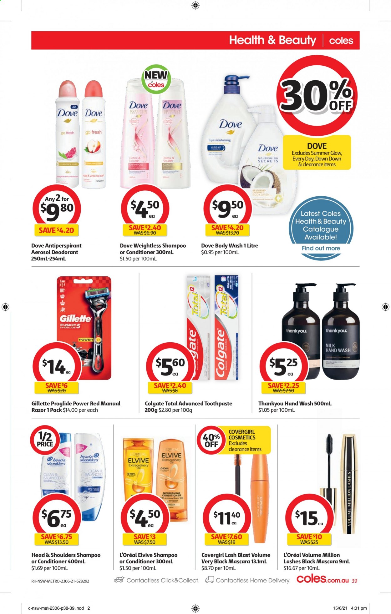 Coles catalogue - 23 Jun 2021 - 29 Jun 2021. Page 39