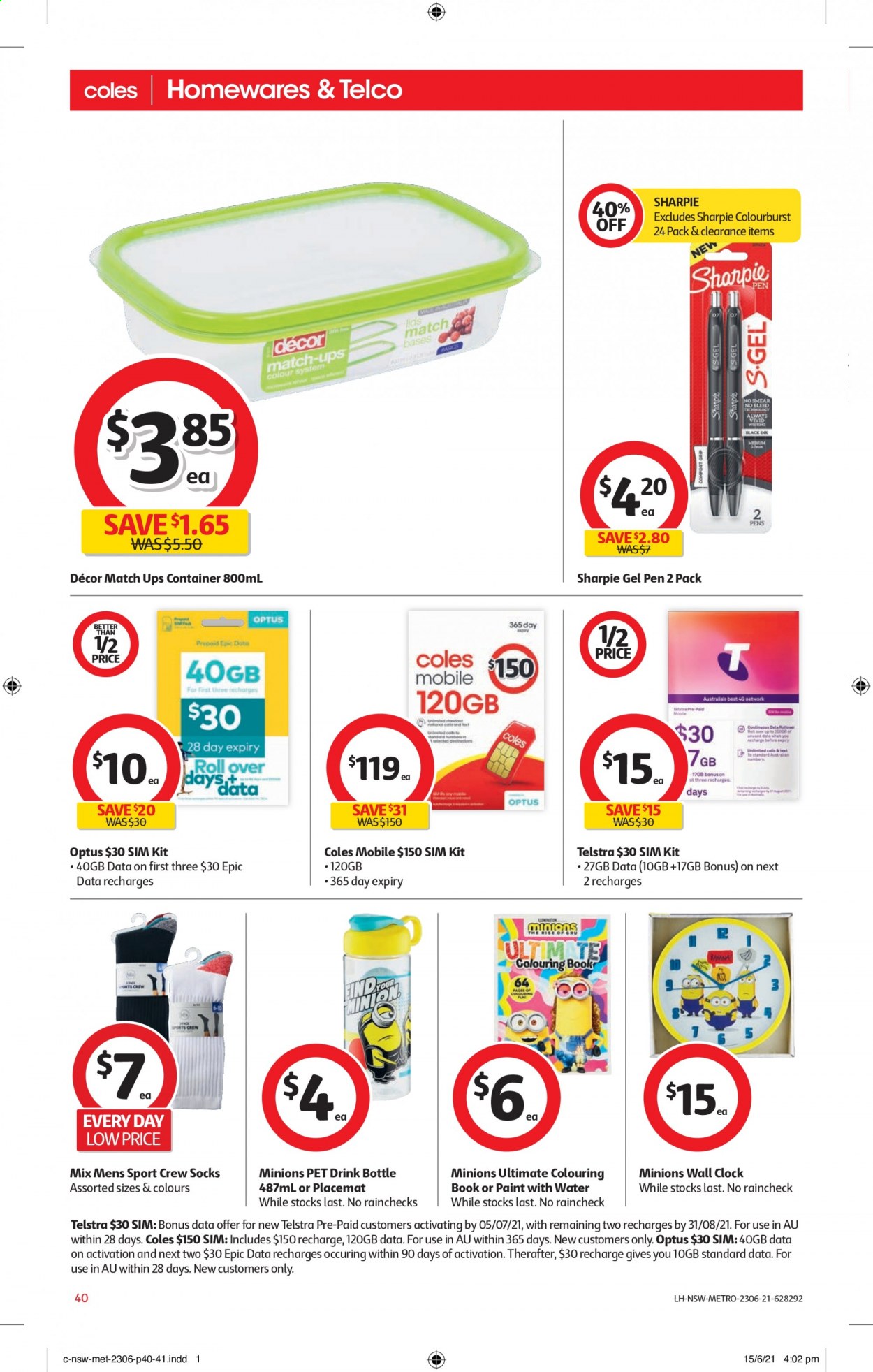 Coles catalogue - 23 Jun 2021 - 29 Jun 2021. Page 40