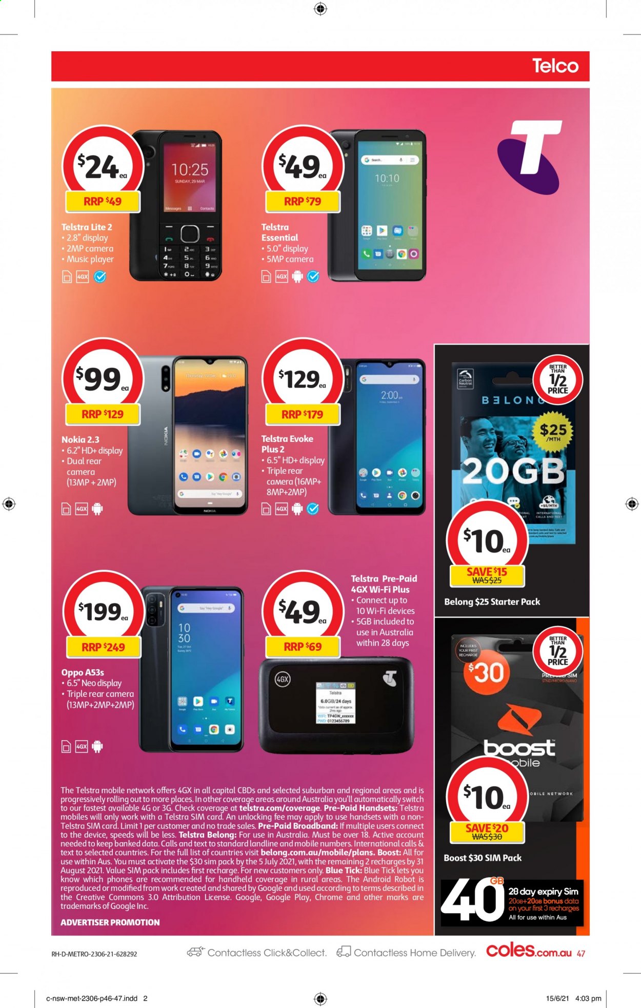 Coles catalogue - 23 Jun 2021 - 29 Jun 2021. Page 47