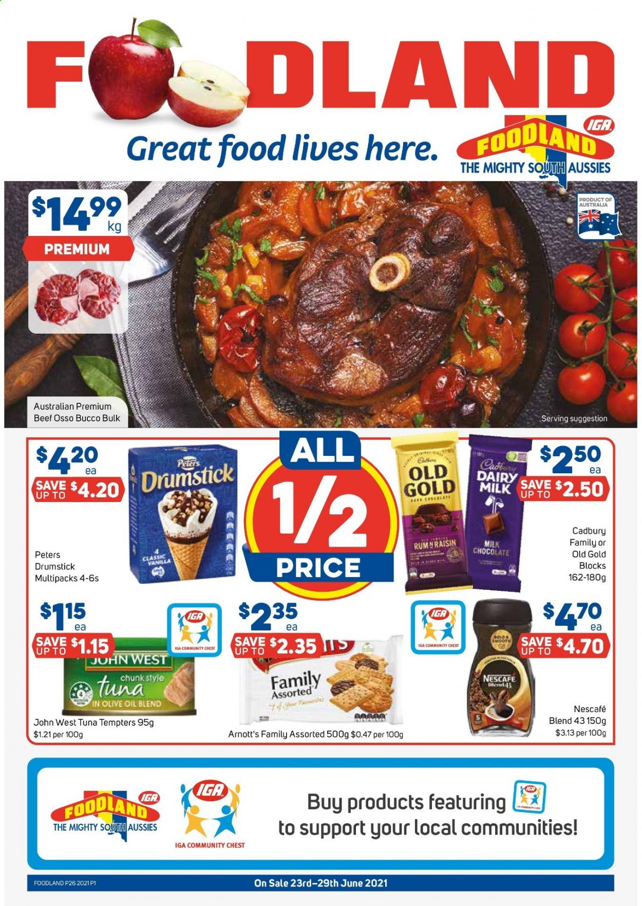Foodland catalogue - 23 Jun 2021 - 29 Jun 2021. Page 1