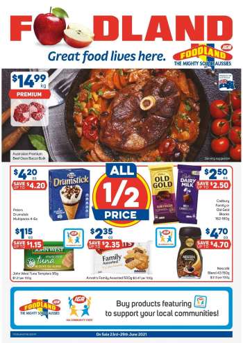 Foodland Catalogue - 23.6.2021 - 29.6.2021.