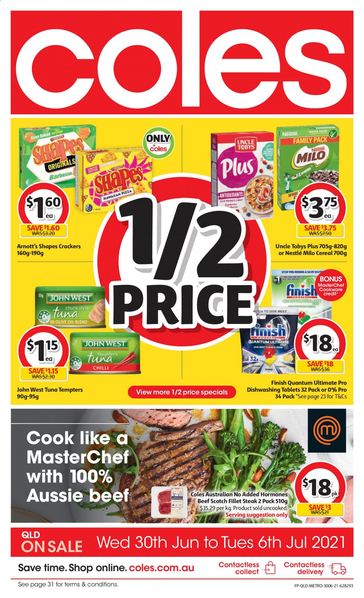 Coles catalogue - 30 Jun 2021 - 6 Jul 2021. Page 1