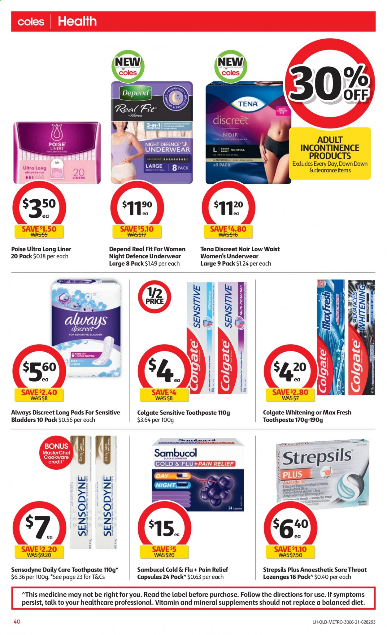 Coles catalogue - 30 Jun 2021 - 6 Jul 2021. Page 40