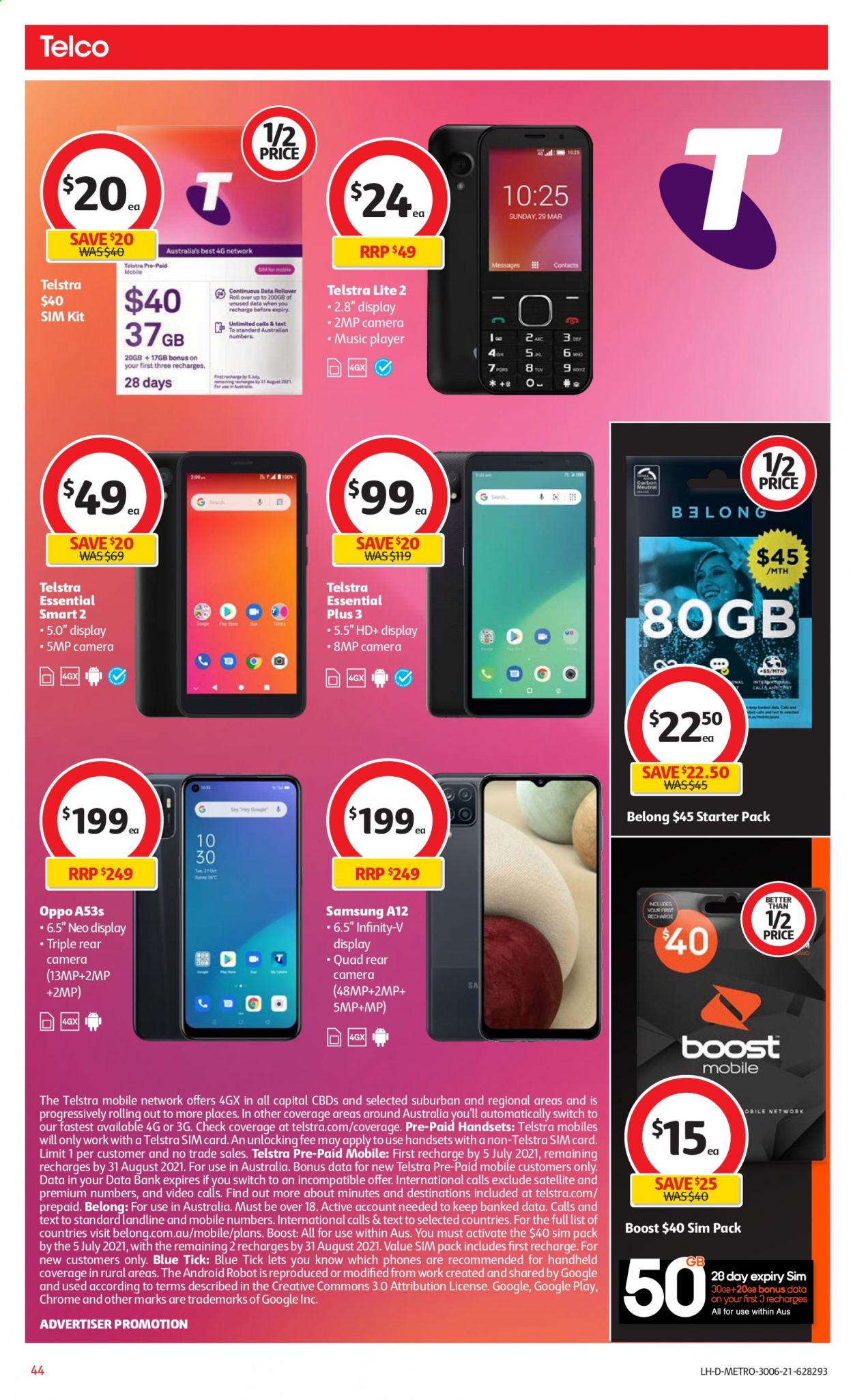 Coles catalogue - 30 Jun 2021 - 6 Jul 2021. Page 44