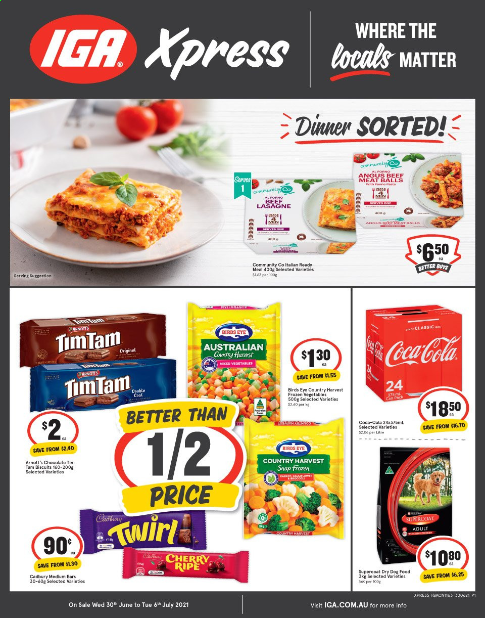 IGA Xpress catalogue - 30 Jun 2021 - 6 Jul 2021. Page 1