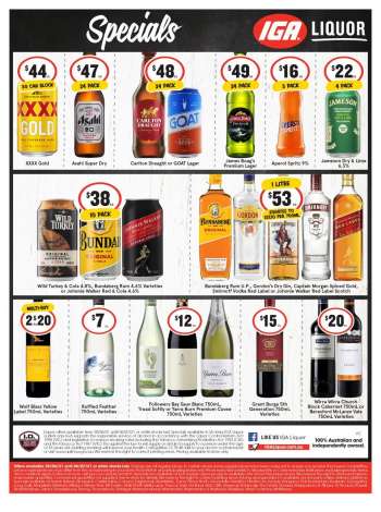 IGA LIQUOR Catalogue - 30.6.2021 - 6.7.2021.