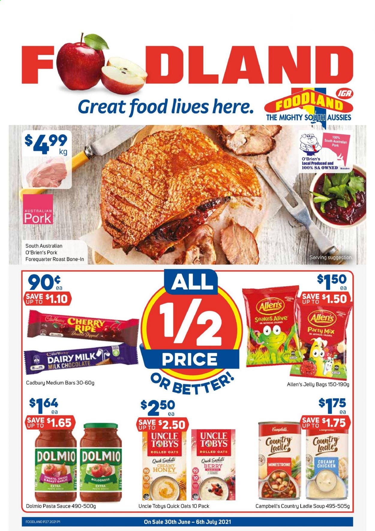 Foodland catalogue - 30 Jun 2021 - 6 Jul 2021. Page 1