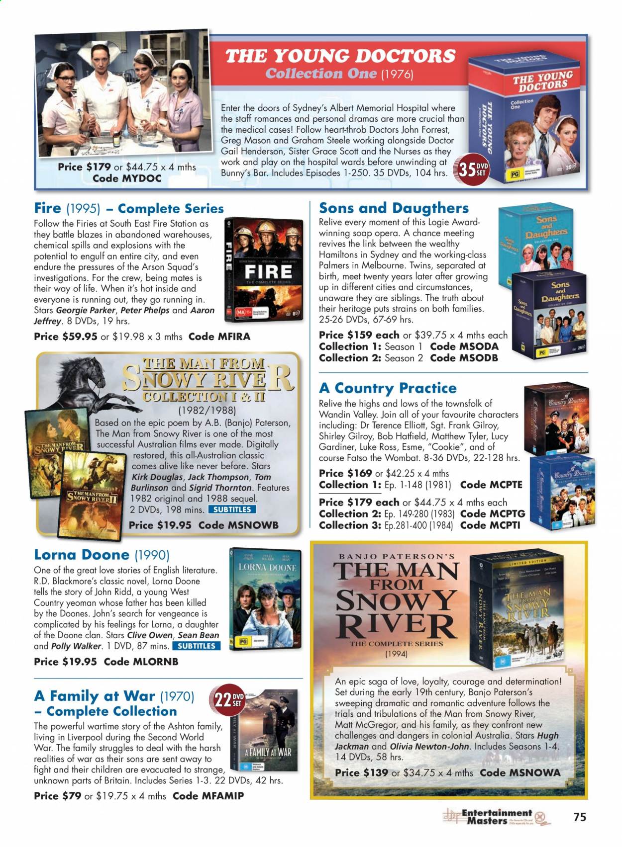 thumbnail - Innovations Catalogue - Sales products - Scott, Parker, DVD, banjo, Play On. Page 75.
