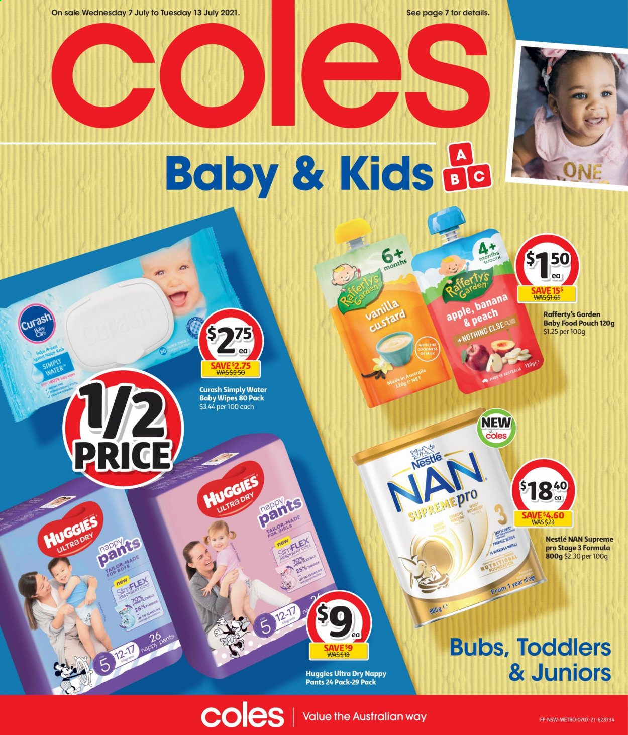 Coles catalogue - 7 Jul 2021 - 13 Jul 2021. Page 1