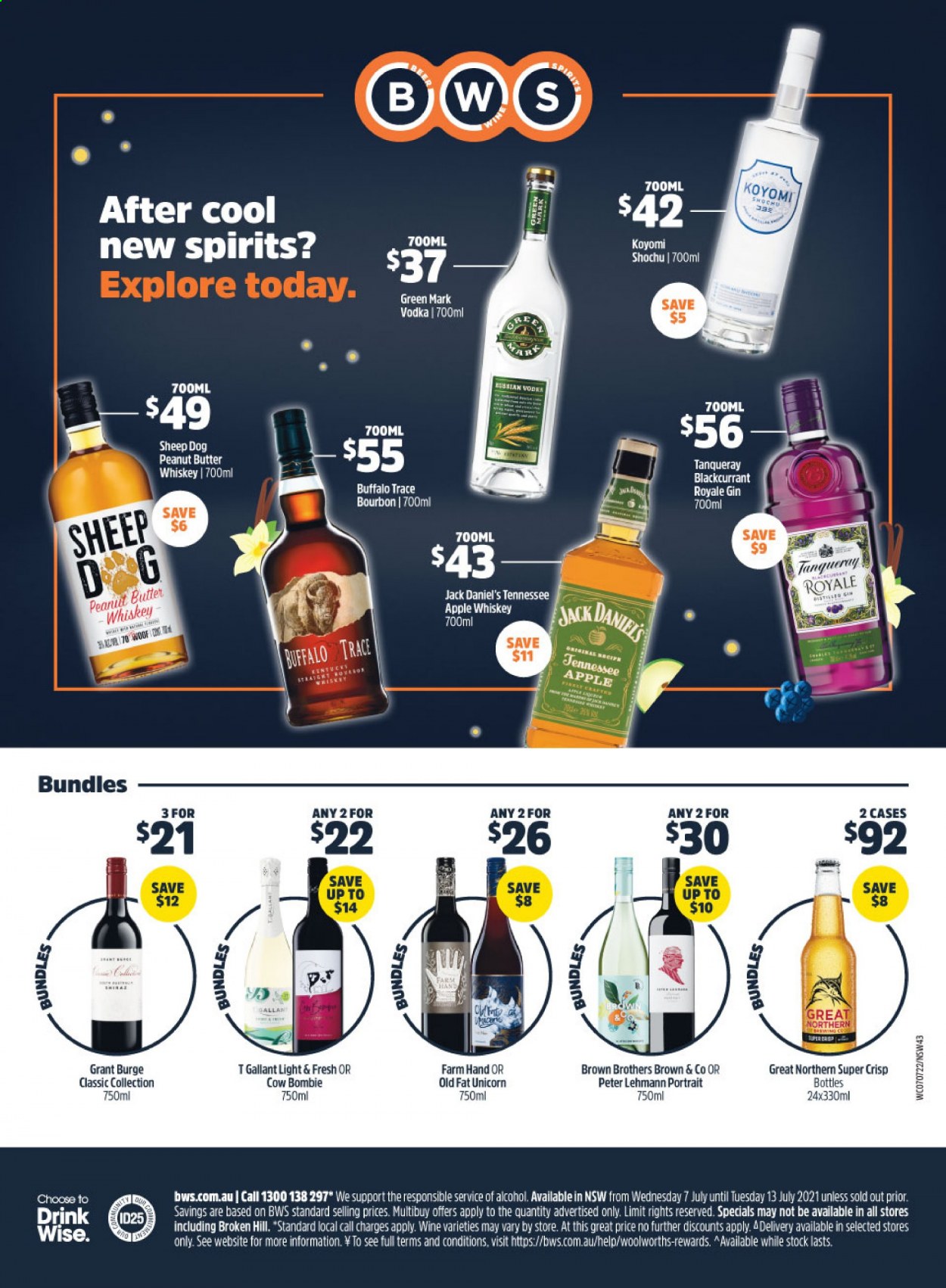 Woolworths catalogue - 7 Jul 2021 - 13 Jul 2021. Page 43