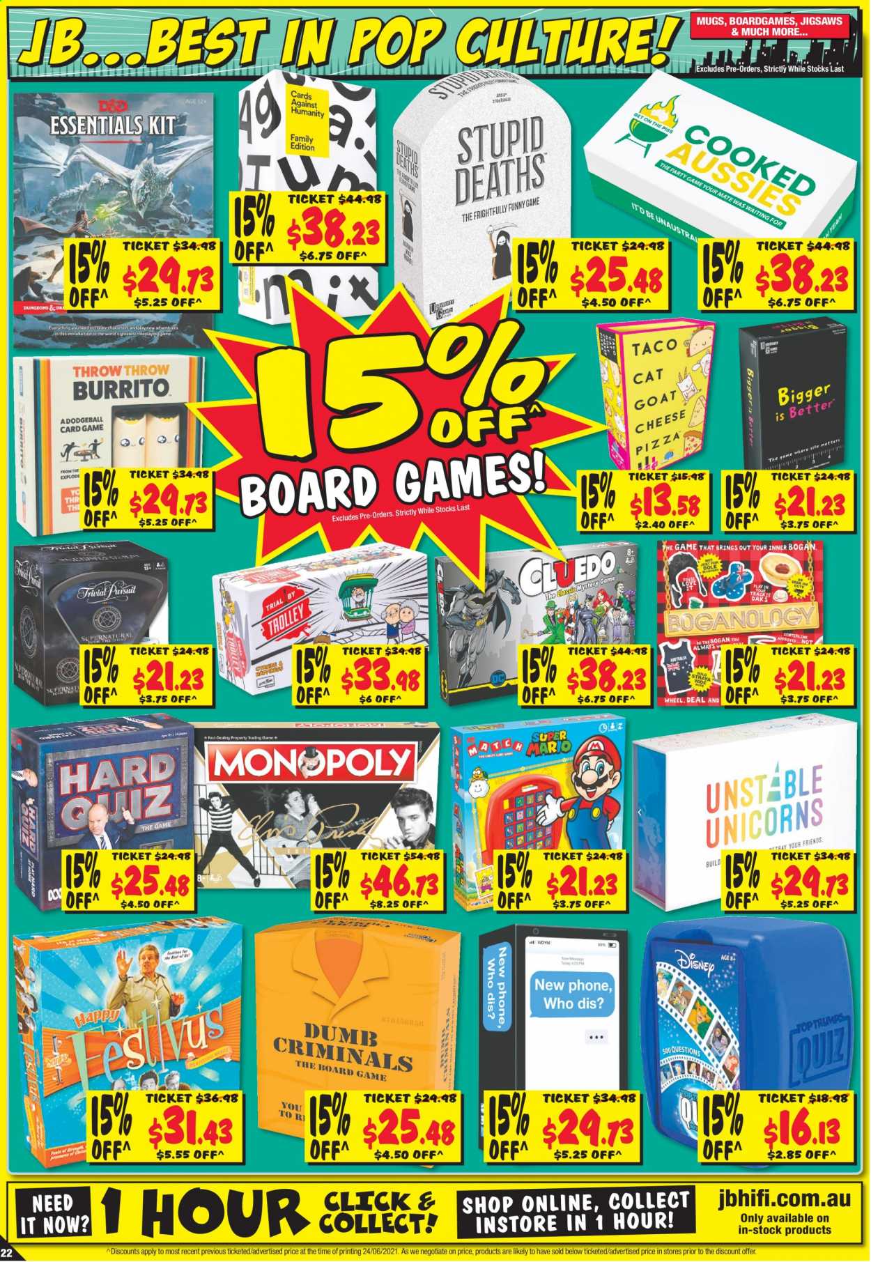 JB Hi-Fi catalogue - 8 Jul 2021 - 14 Jul 2021. Page 22