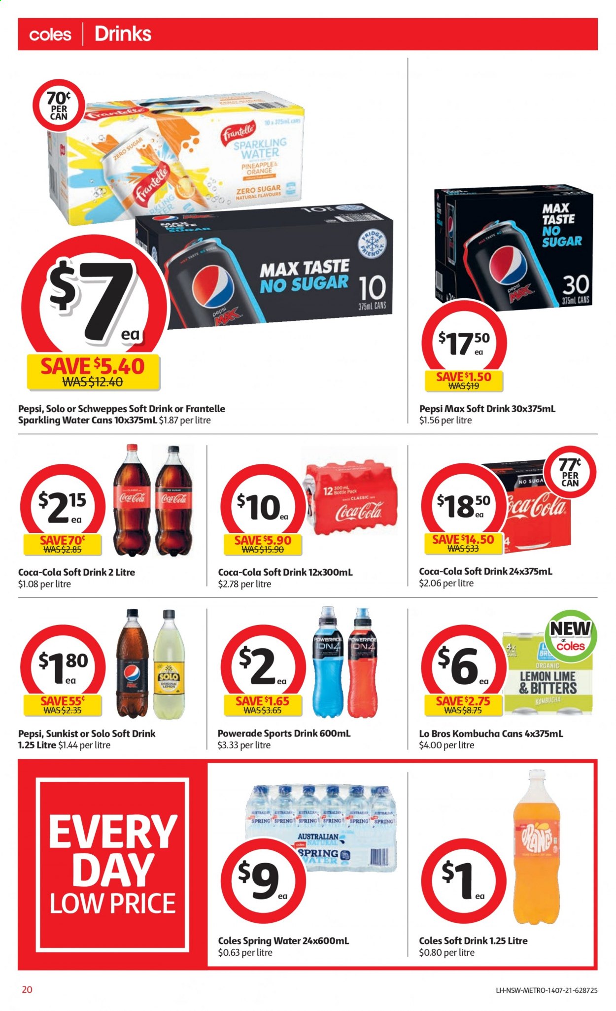 Coles catalogue - 14 Jul 2021 - 20 Jul 2021. Page 20
