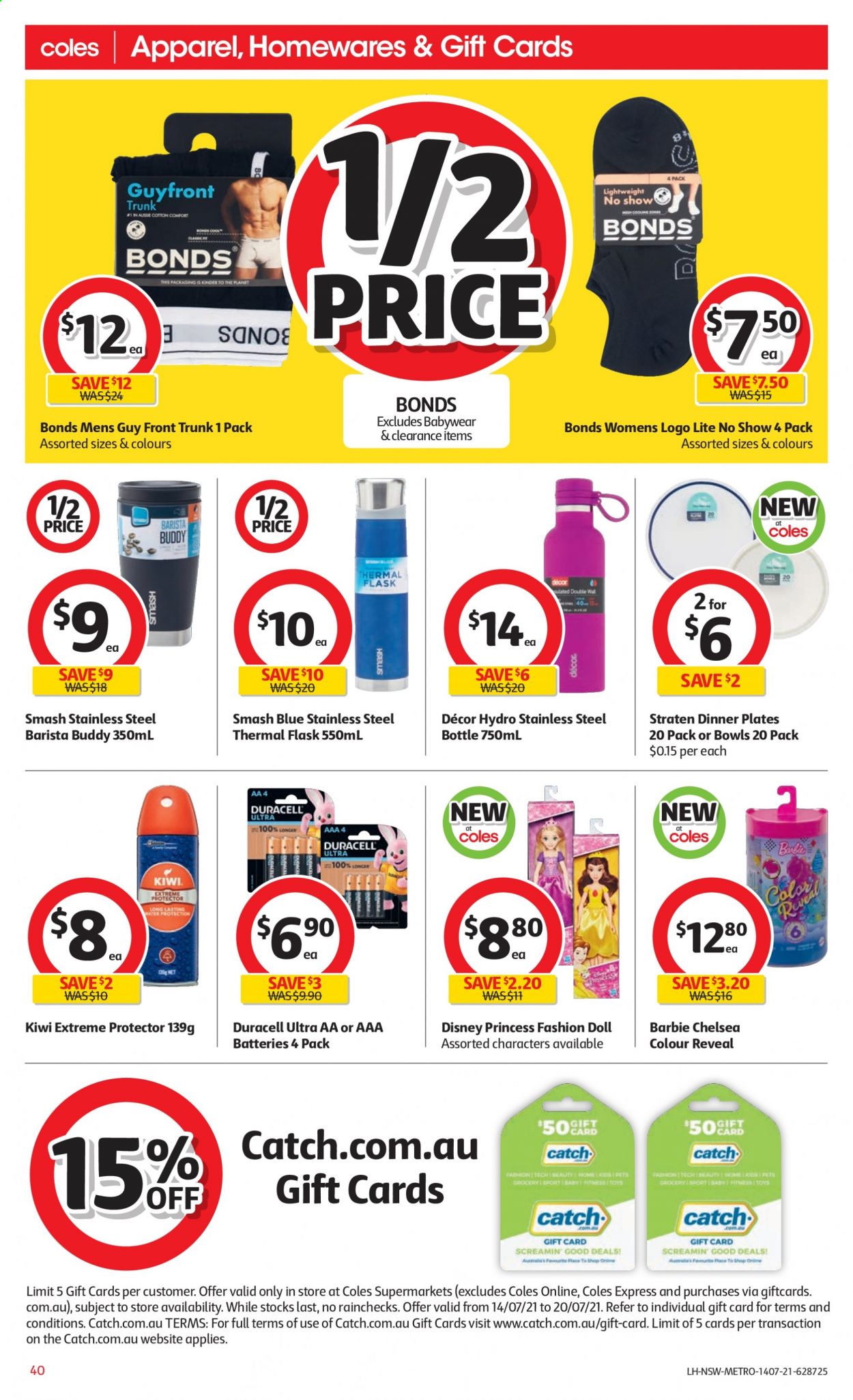 Coles catalogue - 14 Jul 2021 - 20 Jul 2021. Page 40