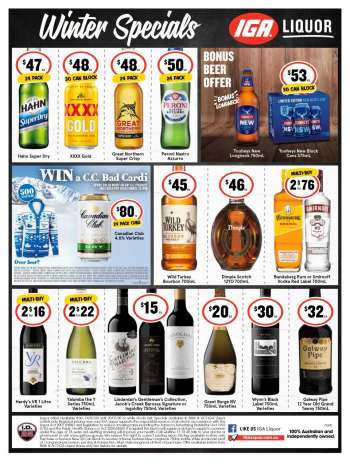 IGA LIQUOR Catalogue - 14.7.2021 - 20.7.2021.