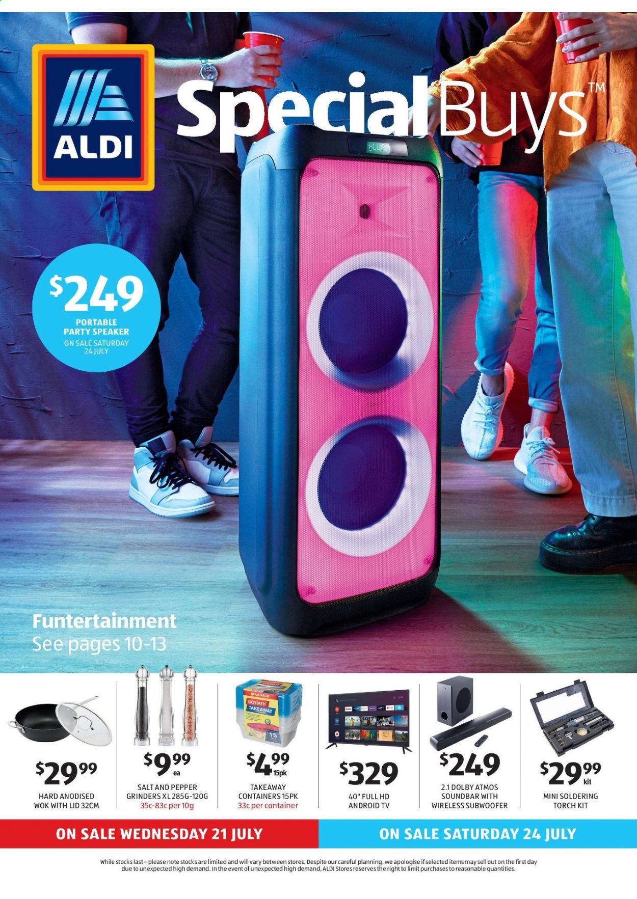 ALDI catalogue - 21 Jul 2021 - 27 Jul 2021. Page 1