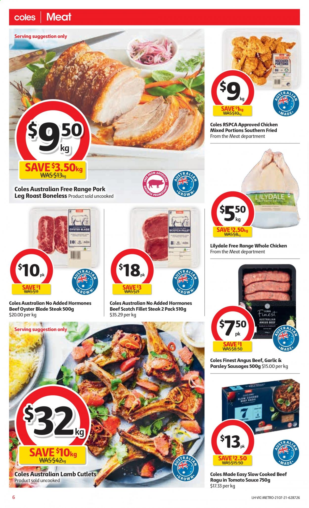 Coles catalogue - 21 Jul 2021 - 27 Jul 2021. Page 6