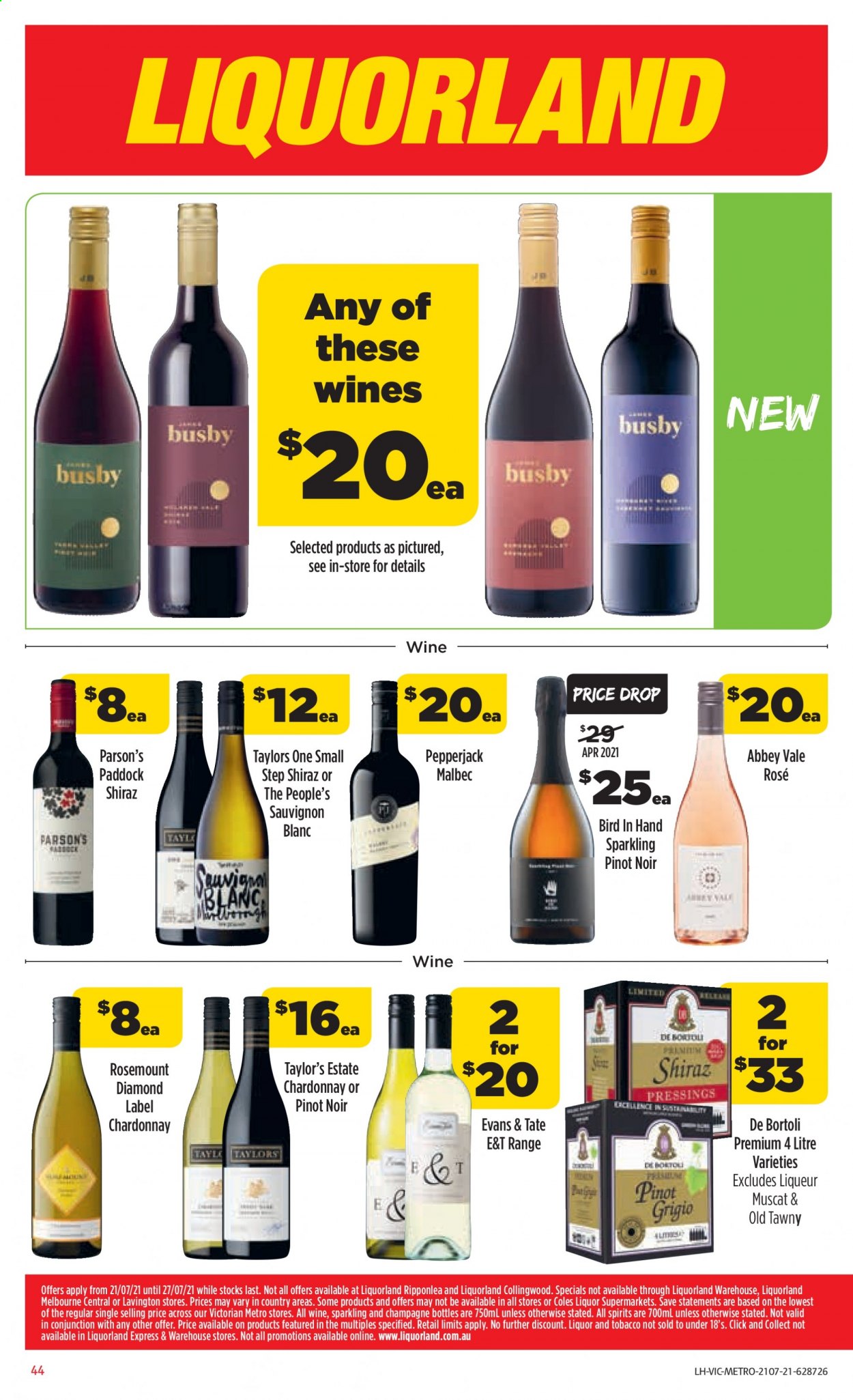 Coles catalogue - 21 Jul 2021 - 27 Jul 2021. Page 44