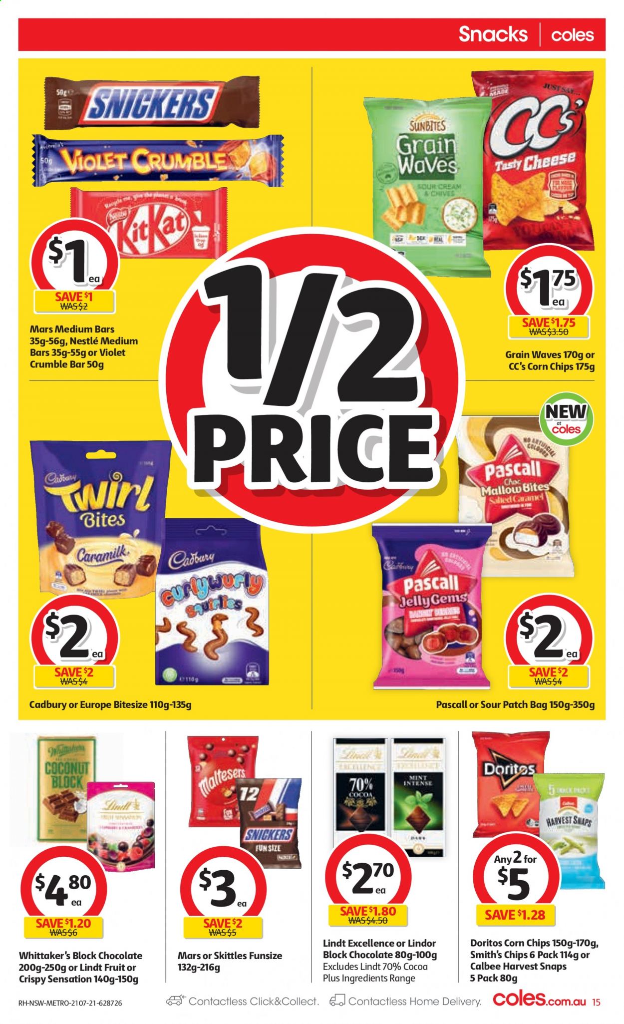 Coles catalogue - 21 Jul 2021 - 27 Jul 2021. Page 15