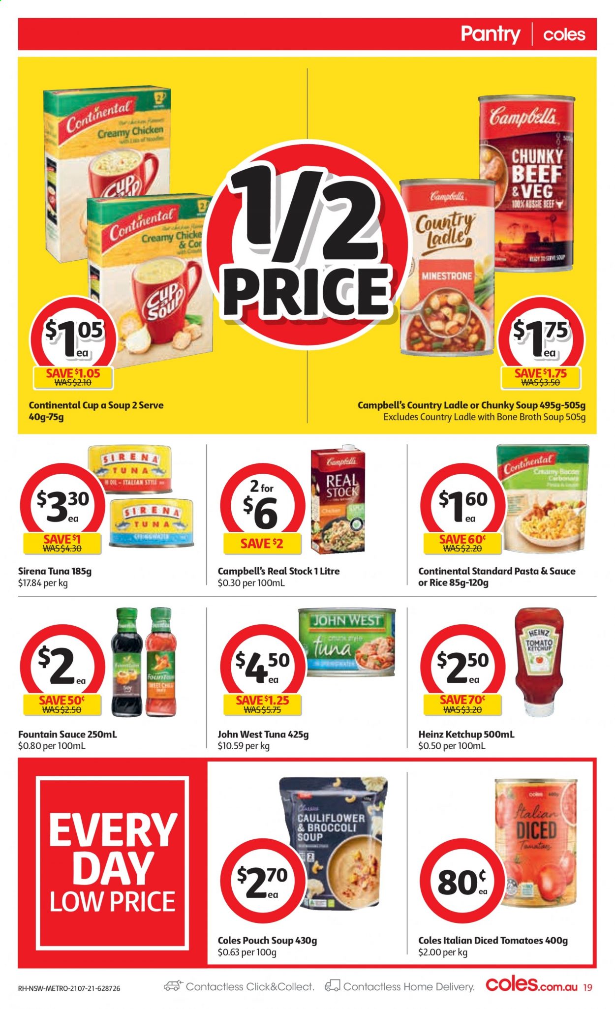 Coles catalogue - 21 Jul 2021 - 27 Jul 2021. Page 19