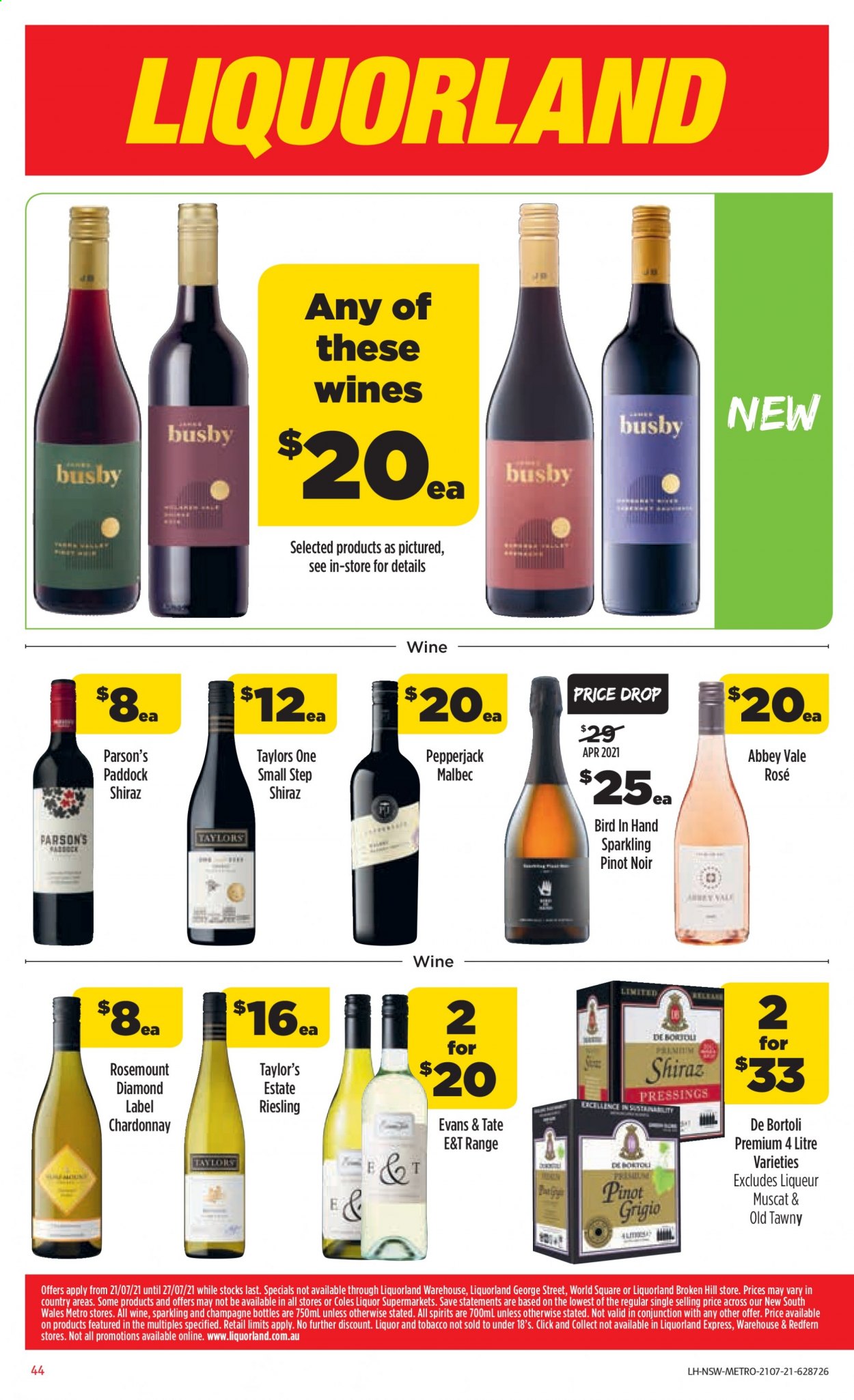 Coles catalogue - 21 Jul 2021 - 27 Jul 2021. Page 44